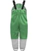 Normani Outdoor Sports Kinder Regenhose mit Hosenträgern Waller in Grün