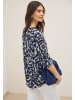 Cecil Langarmbluse in urban dark blue