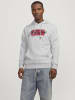 Jack & Jones 2er-Pack Kapuzenpullover in White Melange