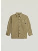 G-Star Raw Boys Boxy Fit Hemd ensis green