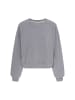 Fumo Women Sweatshirt in Grey Melange