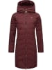 ragwear Steppmantel Dizzie Coat in Wine Red022