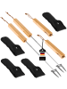 bremermann Teleskop-Grillgabel 4er-Set inkl. Taschen