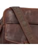Greenburry Rugged Umhängetasche Leder 21 cm in brown