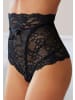 PETITE FLEUR GOLD High-Waist-Slip in schwarz