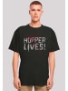 F4NT4STIC Oversize T-Shirt Stranger Things Hoppers Live in schwarz