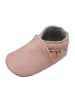 Yalion Baby Krabbelschuhe aus Leder mit rutschfester Sohle – in Rosa