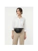 Lazarotti Bologna Leather Double-Zip Gürteltasche Crossbody Leder 25 cm black