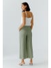 Oui Leinenhose in seagrass