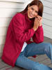 WITT WEIDEN Fleece-Jacke in dunkelrot