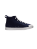 ethletic Canvas Sneaker Active Hi Cut in Ocean Blue | Just White