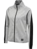 Hummel Reißverschluss Jacke Raglanärmel Hmlessi Multisport Damen in GREY MELANGE