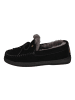 Warmbat Hausschuhe Koala Suede in schwarz