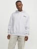 Jack & Jones Kapuzenpullover in Bright White