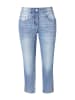MIAMODA Jeans in mid blue denim