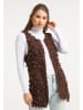 IZIA Damen Strickweste in Braun
