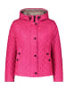 AMBER & JUNE Steppjacke mit Kapuze in Fandango Pink