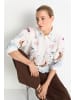Rich & Royal Bluse in ecru mehrfarbig