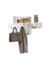 SoBuy Wandgarderobe in Weiß - (B)110 x (H)53 x (T)15cm