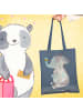 Mr. & Mrs. Panda Strandtasche Elefant Biene ohne Spruch in Indigo Blue