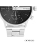 Oozoo Analog-Armbanduhr Oozoo Timepieces silber groß (ca. 45mm)