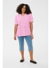 KAFFE curve Bluse kurzarm KCdina Regular fit in Pink Frosting
