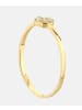 Vanlere Verlobungsring aus 375 Gelbgold mit Zirkonia