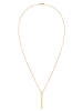 Elli Halskette 925 Sterling Silber Rechteck in Gold