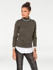 Heine Rollkragenpullover in oliv