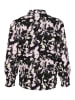 Kaffe Langarm - Hemd KAlura in Black/Pink Graphic Strokes