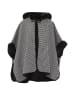 osha Damen Poncho in Wollweiss