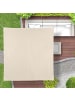 relaxdays Sonnensegel in Beige (B)400 x (T)400 cm