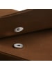 tectake Schicke Trachtenhandtasche in Wildlederoptik, braun