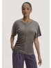 Hessnatur Hessnatur Samt T-Shirt Slim aus TENCEL™ Modal mit Bio-Baumwolle in silbergrün