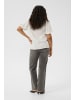 KAFFE curve Kurzarm-Bluse KCgina Regular fit in Chalk/Black Dot