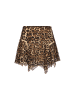 faina Women Skirt in beige black