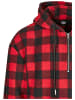 Urban Classics Sweat & Fleece - Hoodies Zipthrough in redcheck