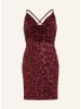 LAONA Kleid Bright Star Mini Dress in Burgundy