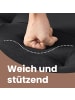 SONGMICS Sitzbank Minota in Schwarz - (B)76 x (H)38 x (T)38 cm