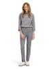 Betty Barclay Sweatshirt mit Kragen in Grau/Beige