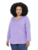 Ulla Popken Shirt in blauer flieder