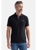 Lerros Poloshirt Basic in schwarz / dunkelblau