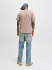 Jack & Jones T-shirt in Mocha Meringue
