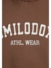 SMILODOX Hoodie Kayson in Dunkelbraun