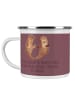 Mr. & Mrs. Panda Camping Emaille Tasse Scherben Polterabend mit ... in Kaffa Coffee
