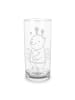 Mr. & Mrs. Panda Wasserglas Krebs Astrologie ohne Spruch in Transparent