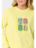 SAINT TROPEZ Trackjacket-sweat LolenaSZ Lockere Passform in Elfin Yellow