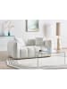 Beliani 2-Sitzer Sofa NESS in Weiß/Schwarz - (W) 170 x (H) 68 x (L) 85 cm