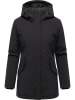 ragwear Softshellmantel Navanuti in Black