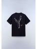 Napapijri T-Shirt "S-Yukis Ss" in Schwarz
